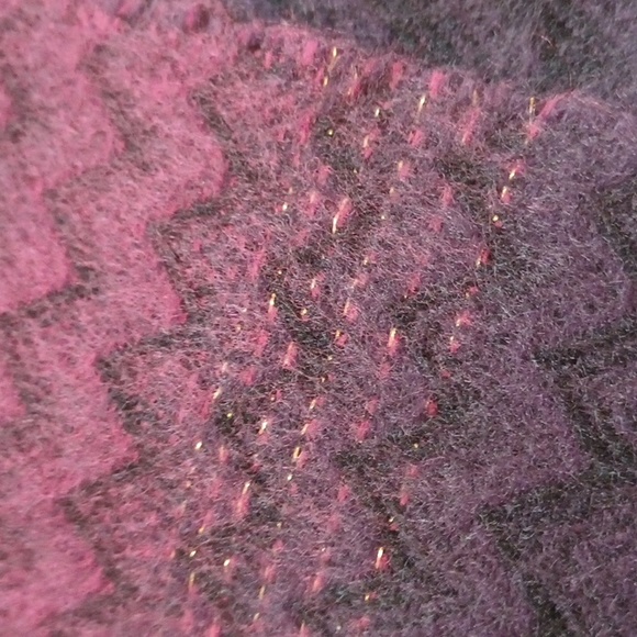 NWT David & Young Softer Than Cashmere Ombre Oversized Fringed Blanket Wrap - Picture 6 of 9